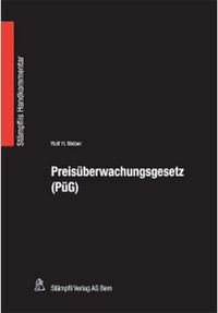 Produktbild: Preis&uuml;berwachungsgesetz (P&uuml;G)