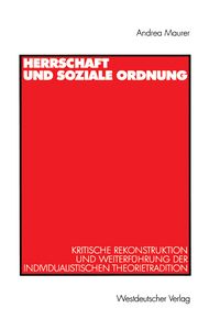 Produktbild: Herrschaft und soziale Ordnung
