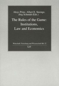 Produktbild: The Rules of the Game: Institutions, Law and Economics