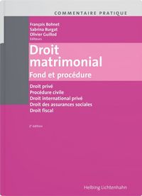 Produktbild: Commentaire pratique Droit matrimonial