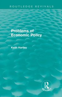 Produktbild: Hartley, K: Problems of Economic Policy