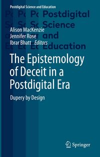 Produktbild: The Epistemology of Deceit in a Postdigital Era