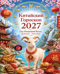 Produktbild: Китайский Гороскоп 2027 Год Огненной Козы 06/02/2027 - 25/01/202