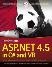 Produktbild: Professional ASP.NET 4.5 in C sharp and VB