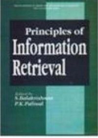 Produktbild: Principles Of Information Retrieval (Encyclopedia Of Library And Information Technology For 21st Century Series)