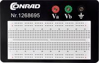 Produktbild: TRU COMPONENTS 0165-40-1-3301B Steckplatine Polzahl Gesamt 610 (L x B x H) 11.43 x 18.62 x 0.84 mm 1 St.