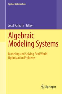 Produktbild: Algebraic Modeling Systems