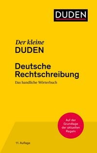 Produktbild: Der kleine Duden - Deutsche Rechtschreibung