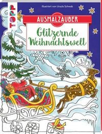 Produktbild: Ausmalzauber - Glitzernde Weihnachtswelt