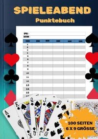 Produktbild: SPIELEABEND | Punktebuch | Spielebuch | Notizbuch