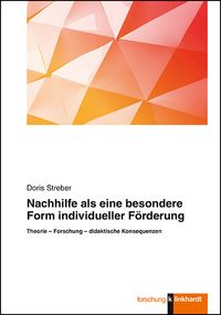 Produktbild: Nachhilfe als eine besondere Form individueller F&ouml;rderung