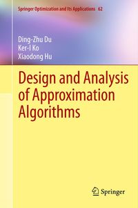 Produktbild: Design and Analysis of Approximation Algorithms