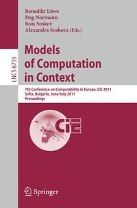 Produktbild: Models of Computation in Context