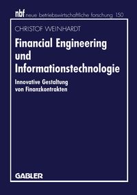 Produktbild: Financial Engineering und Informationstechnologie