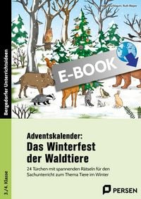 Produktbild: Adventskalender: Das Winterfest der Waldtiere