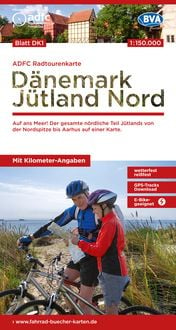 Bild vom Artikel ADFC-Radtourenkarte DK1 Dänemark/Jütland Nord 1:150.000, reiß- und wetterfest, E vom Autor 
