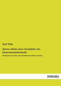 Produktbild: Kurzer Abriss einer Geschichte der Elementarmathematik