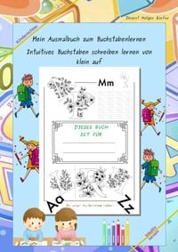 Produktbild: Mein Ausmalbuch zum Buchstabenlernen