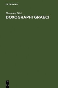 Produktbild: Doxographi Graeci