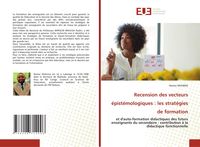 Produktbild: Recension des vecteurs &eacute;pist&eacute;mologiques : les strat&eacute;gies de formation