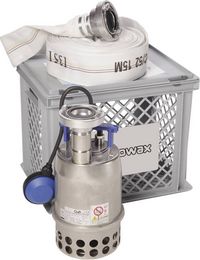 Produktbild: Nowax 6000002160 Flutset STPN 600 Schmutzwasser-Tauchpumpe mit Schutzkontaktstecker 10000 l/h 6.5 m