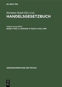 Produktbild: Anhang VI nach &sect; 452: CMR