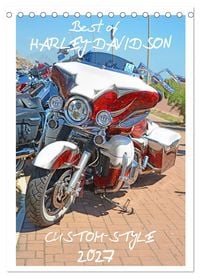 Produktbild: Best of Harley-Davidson Custom-Style 2027 (Tischkalender 2027 DIN A5 hoch), CALVENDO Monatskalender