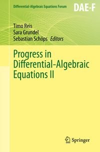 Produktbild: Progress in Differential-Algebraic Equations II
