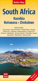 Produktbild: Nelles Map Landkarte South Africa : South Africa, Namibia, Botswana, Zimbabwe | S&uuml;dafrika | Afrique du Sud | &Aacute;frica del Sur