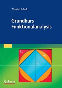 Produktbild: Grundkurs Funktionalanalysis