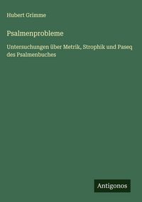 Produktbild: Psalmenprobleme