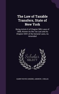 Produktbild: The Law of Taxable Transfers, State of New York