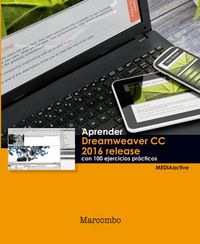 Produktbild: Aprender Dreamweaver CC release 2016 : con 100 ejercicios pr&aacute;cticos