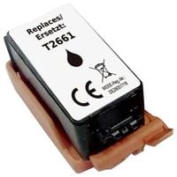 Produktbild: Renkforce Druckerpatrone ersetzt Epson T2661, 266, C13T26614010 Kompatibel Schwarz RF-ET266BK RF-6736454