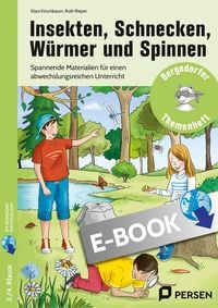Produktbild: Insekten, Schnecken, W&uuml;rmer und Spinnen