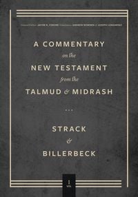 Produktbild: Commentary on the New Testament from the Talmud and Midrash
