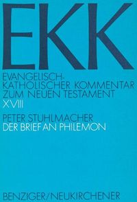Produktbild: Der Brief an Philemon, EKK XVIII
