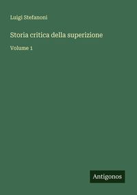 Produktbild: Storia critica della superizione