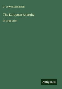 Produktbild: The European Anarchy