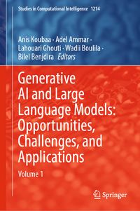 Produktbild: Generative AI and Large Language Models: Opportunities, Challenges, and Applications