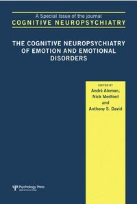 Produktbild: The Cognitive Neuropsychiatry of Emotion and Emotional Disor