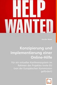 Produktbild: Maier, K: Konzipierung und Implementierung einer Online-Hilf
