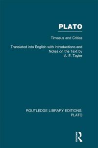 Produktbild: Plato: Timaeus and Critias (RLE: Plato)