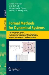 Produktbild: Formal Methods for Dynamical Systems