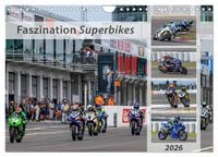 Produktbild: Faszination Superbikes (Wandkalender 2026 DIN A4 quer), CALVENDO Monatskalender