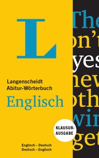 Bild vom Artikel Langenscheidt Abitur-Wörterbuch Englisch - Buch und App vom Autor 