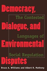Produktbild: DEMOCRACY, DIALOGUE & ENVIRON DISPUTES