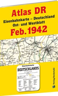 Bild vom Artikel ATLAS DR Februar 1942 - Eisenbahnkarte Deutschland vom Autor 
