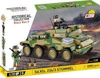Bild vom Artikel COBI Historical Collection 2288 - Sd. Kfz. 234/3 Stummel, WWII, Panzer, Bausatz, 1:35, 438 Bauteile vom Autor 
