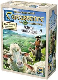 Produktbild: Carcassonne - Schafe und H&uuml;gel Die 9. Erweiterung DE